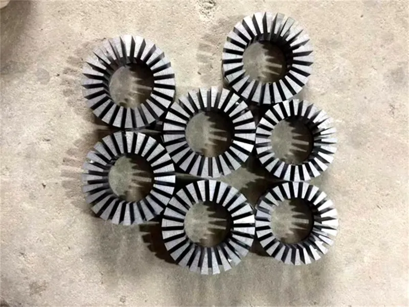 Eksenel Akı motor stator laminasyon işlemi üreticisi