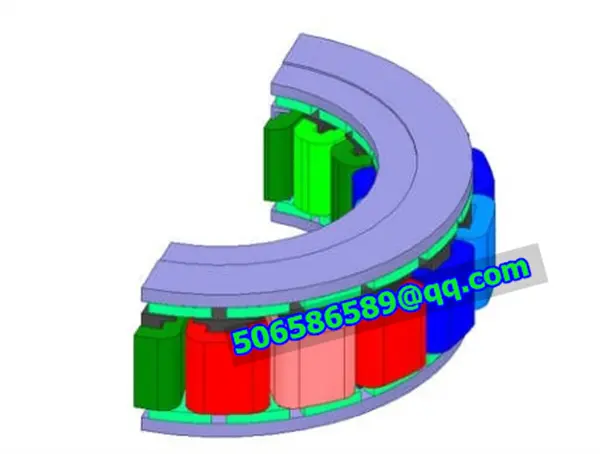 Electromagnetic Scheme Design Of Axial Flux Permanent Magnet Motor Stators