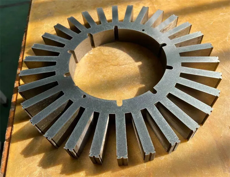 stator lamination stacking method